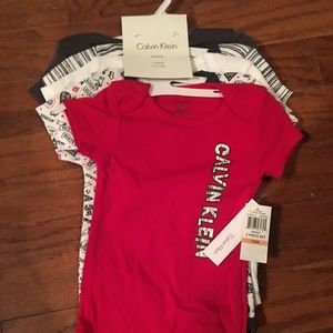 Calvin Klein 12 months onesies